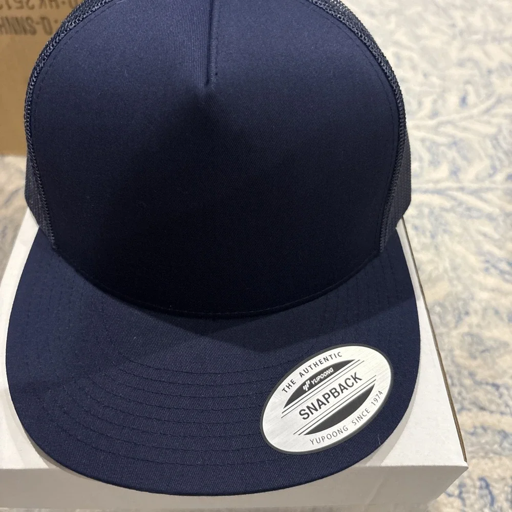 flex fit golf hat, SnapBack, Black